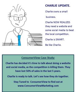 Read more about the article CHARLIE Needs a Website. Charlie is Smart. Be Like Charlie.